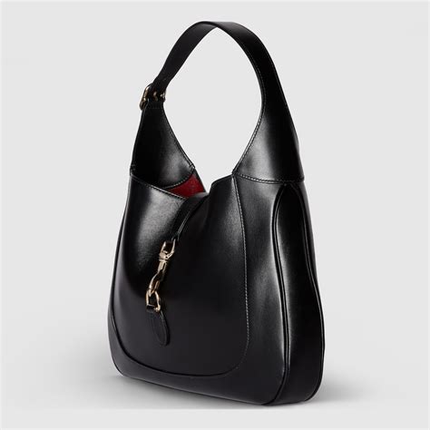 borsa gucci jackie nera|Borsa a spalla Gucci Jackie misura media.